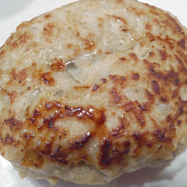 マヨネーズと味噌がポイント!ふわふわハンバーグ☆